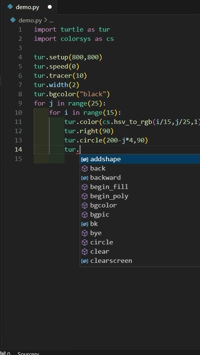 Python Turtle: The Secret Weapon for Eye-Catching Graphics #shorts # ...