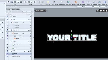 Exploding Text in Apple Motion - Part 2