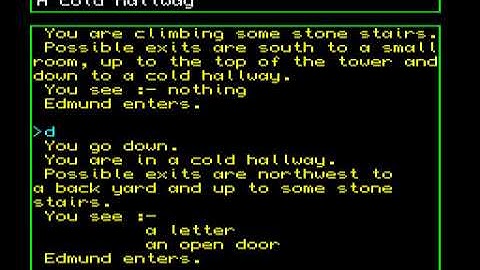 From the Tower of Valagon (Sinclair QL) walkthrough