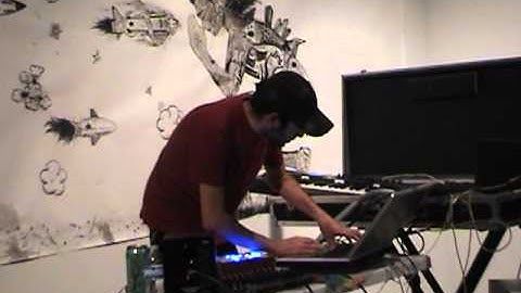 Silent Strangers , Christopher Lombardo performs one  of his works