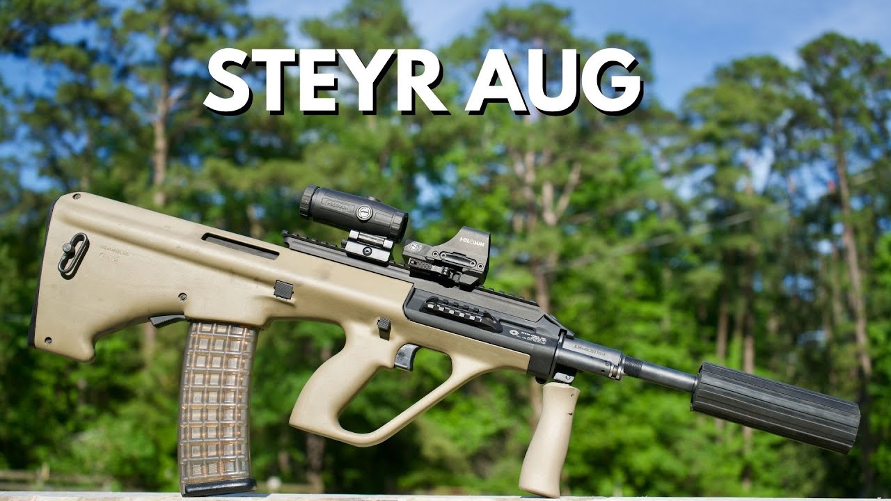 Steyr AUG Rifle Review VS AR15