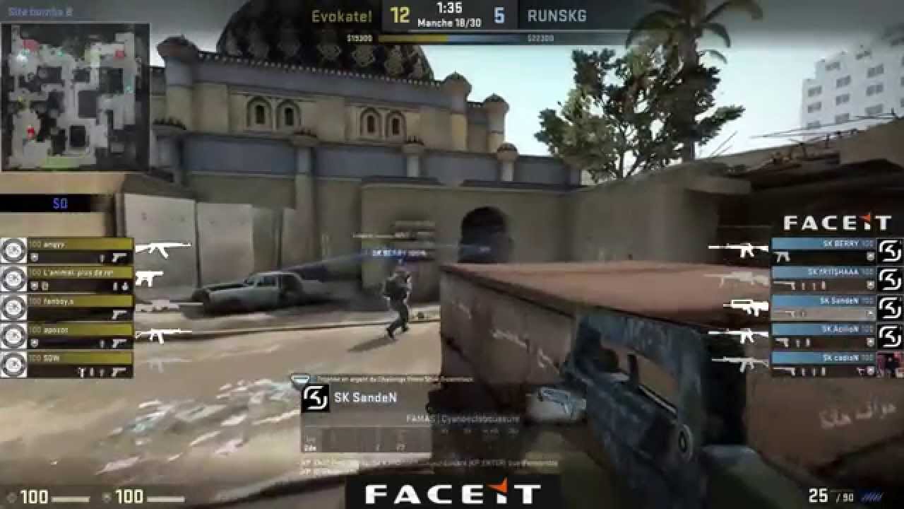 [CSGO Fr] Evokate VS SK Gaming Qualifer FaceIt S3 R4 2/2