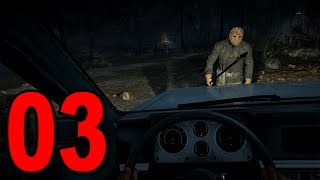 Friday the 13th The Game - Part 3 - DRIVING THE CAR!