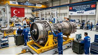 Shocking the World! Türkiye Begins Production of Next-Generation KAAN Fighter Jet Engines