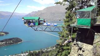 The Ledge Swing - Queenstown, NZ