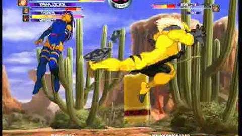 MvC2 Online (360): Brett (Psy/Mag/Tha) vs Josh 360 (Sab/Jug/Tha) 11 .:11.19.10:.