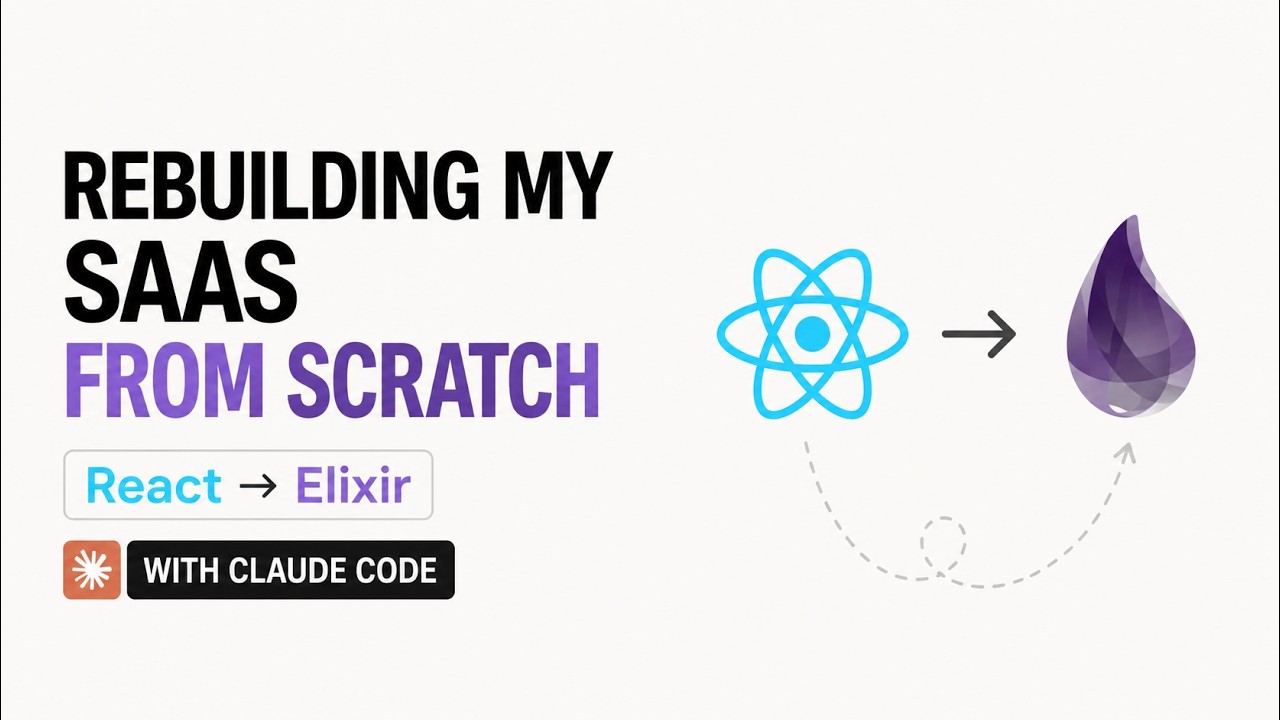 How I used AI to rebuild my SAAS from scratch