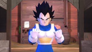 Why vegeta is scared of a peanut - TF2 [SFM]