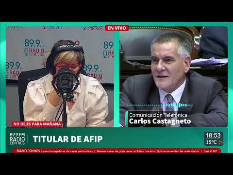 Carlos Castagneto - Titular de la AFIP | No Dejes Para Mañana
