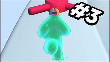 Blob Runner 3D - Gameplay (İOS-Android) Walkthrough 87-93 Levels | Part 3