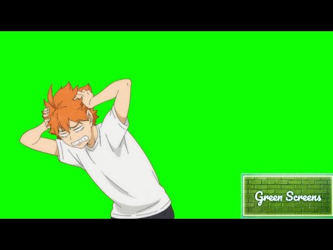 Anime Green Screen - Haikyuu!! | Anime Green Screen Effects | Green background | Green Screens