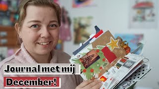 December Junk Journal | Rustig creatief journallen 🎄