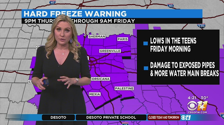Update On Winter Weather Forecast