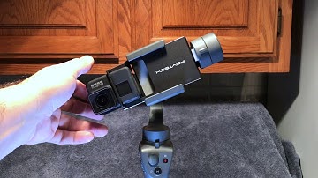 Gopro Hero 7 Black And  PGYTECH Adapter for gimbal plus balancing