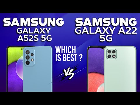 Samsung Galaxy A52s vs Samsung Galaxy A22 5G