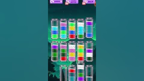 1221-1225 Level water sort master 3D game | Liquid sort puzzle water color game 2025