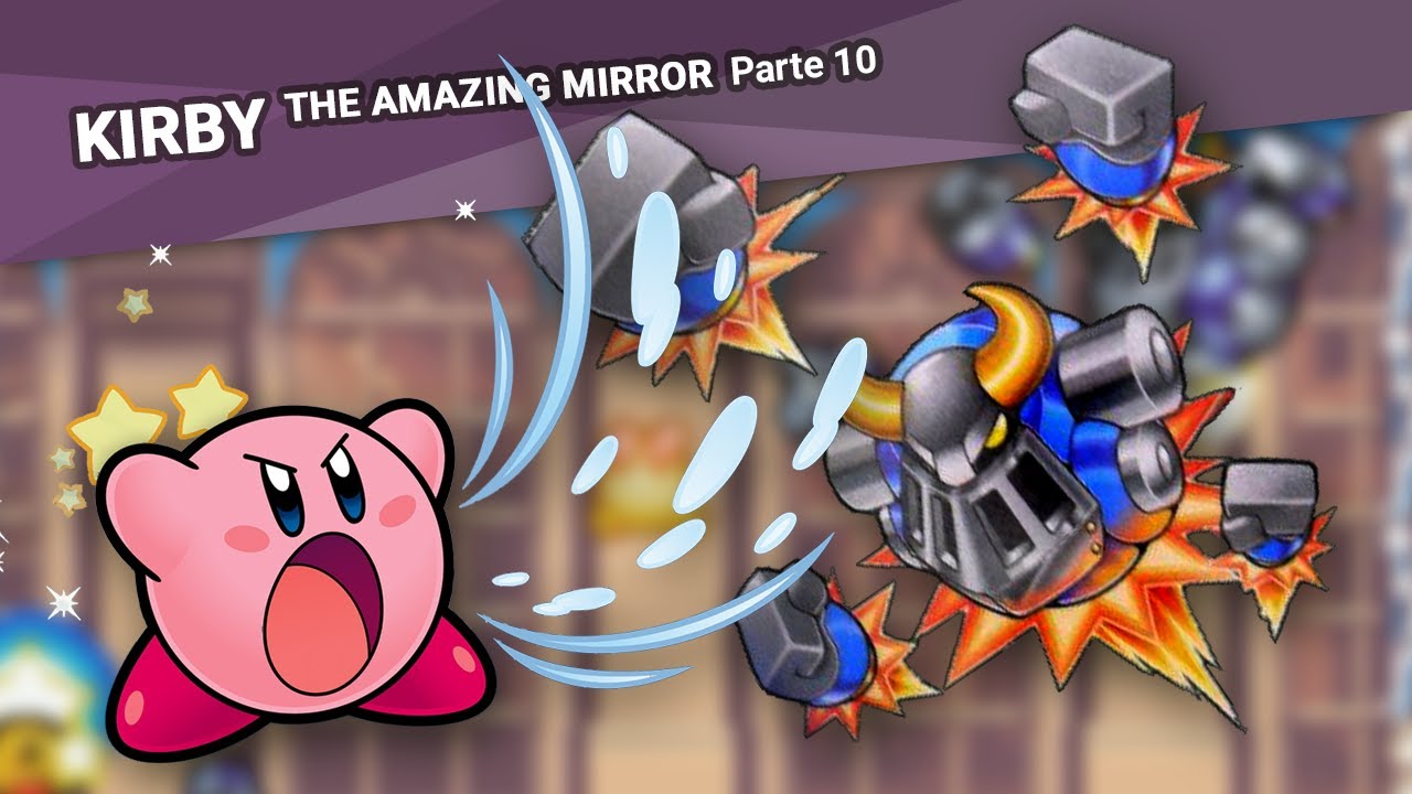 Kirby & the Amazing Mirror - Guia 100% [Parte 10] Ruta 5 completa - YouTube