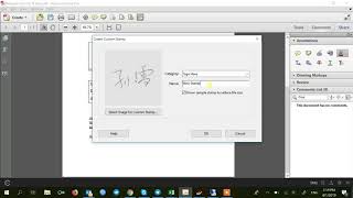 How to add Signature on Adobe Acrobat Pro