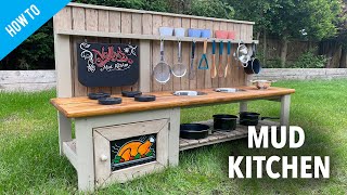 How to build a child’s mud kitchen