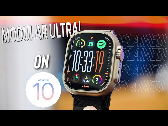 Get the awesome new Modular Ultra Apple Watch face | Cult of Mac