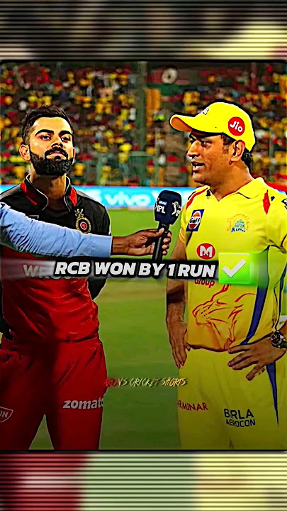 RCB VS CSK FLASHBACK | IPL 2019 MATCH 39th #rcbvscsk #rcb #csk #viratkohli #msdhoni #ipl2024 #shorts