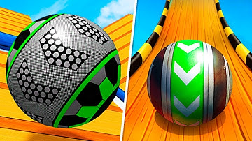 Going Balls VS Sky Rolling Balls Action Balls GYRO BALLS City Rolling Ball Rollance Adventure Balls