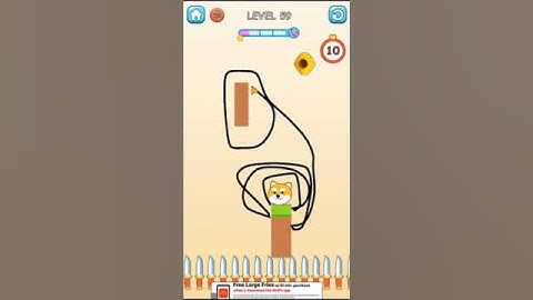 Save the Dog game level 59 | Game Play #shorts #short #funny #gameplay #savethedoge