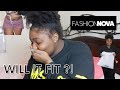 SHOPPING BASED ON MY MEASUREMENTS!!! | fashion nova plus size try on haul!!