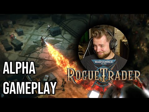 Bricky plays the new Warhammer: 40k Rogue Trader Game! (Alpha)