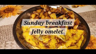 Download Lagu Sunday breakfast Jelly Omelet #breakfast MP3