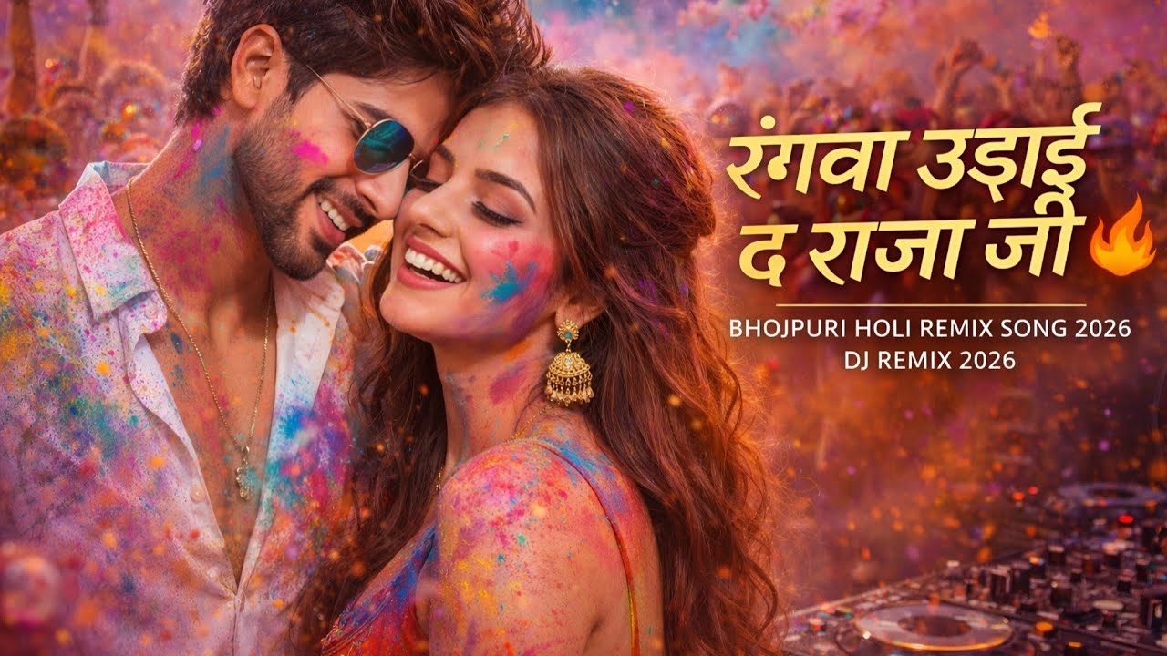 रंगवा उड़ाई द राजा जी 🔥 | Bhojpuri Holi Remix Song 2026 | DJ Holi  | New Bhojpuri Holi Song | 
