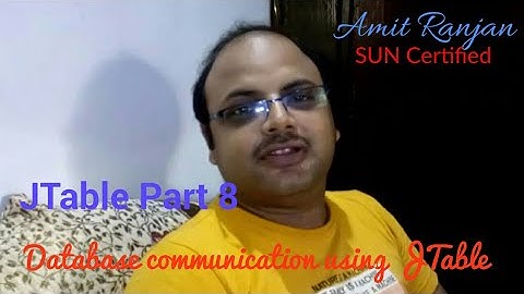 Database -1 -  SELECT from MySQL | JTable #8 @AmitRanjan