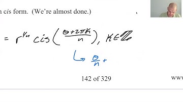Nth Roots of Complex Numbers pg 142