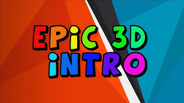 How To Make | EPIC 3D INTRO