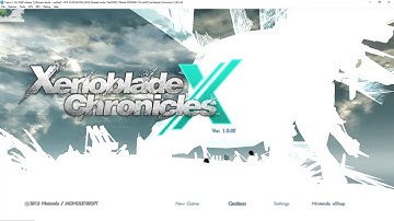 Cemu 1.14 (WIP) | Xenoblade | back screen with UI