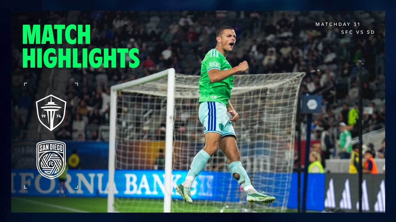 HIGHLIGHTS: San Diego FC vs. Seattle Sounders FC | October 24, 2026