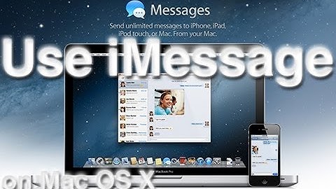 [Demo] Messages brings iMessage to the Mac