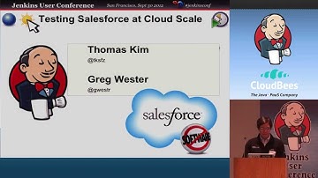 2012 San Fran JUC: Greg Wester & Thomas Kim - Testing Salesforce at Cloud Scale