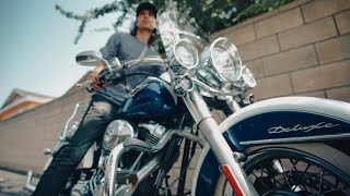 Memphis Shades Slim Windshield Install and Review | Harley-Davidson Softail Deluxe