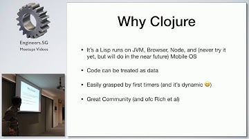 Clojure(script) Project Sharing for an Education System App - Singapore Clojure Meetup