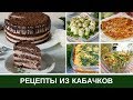 🥒 Что приготовить из КАБАЧКОВ 🥒 Рецепты от Запеканки до Шоколадного ТОРТА🥒