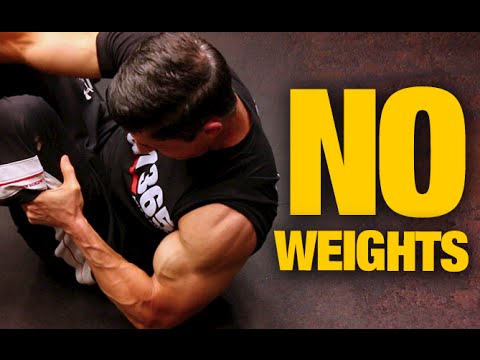 Bodyweight Home Arms Workout (NO WEIGHTS NEEDED!) - YouTube