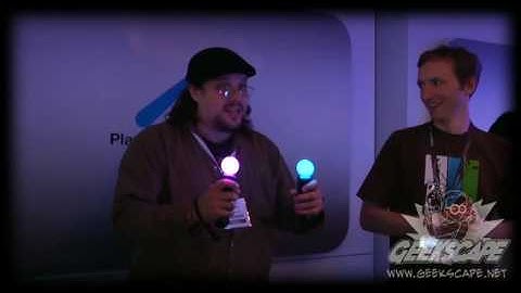 Geekscape at E3 2010 - William Bibbiani VS The Sony Move