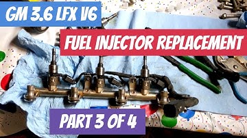 GM 3.6 LFX V6 Fuel Injector Replacement (Part 3 of 4) **9th Gen Impala - Others similar**