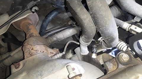 DIY 2004 Saturn Vue. replacing the temperature heat sensor