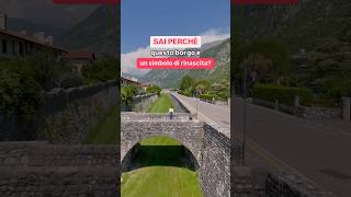 Il borgo rinato da un terribile terremoto