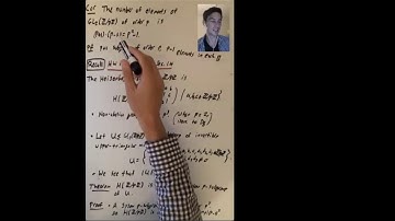 Applications of Sylow Theorems to Matrix Groups (Algebra 1: Lecture 16 Video 3)