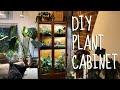 Plant Cabinet / DIY Greenhouse Walkthrough
