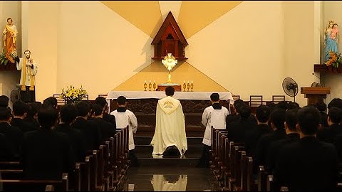 MỘT NGÀY SỐNG Ở ĐẠI CHỦNG VIỆN THÁNH PHANXICÔ XAVIÊ