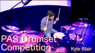 PAS Drum set Competition Entry: Kyle Blair